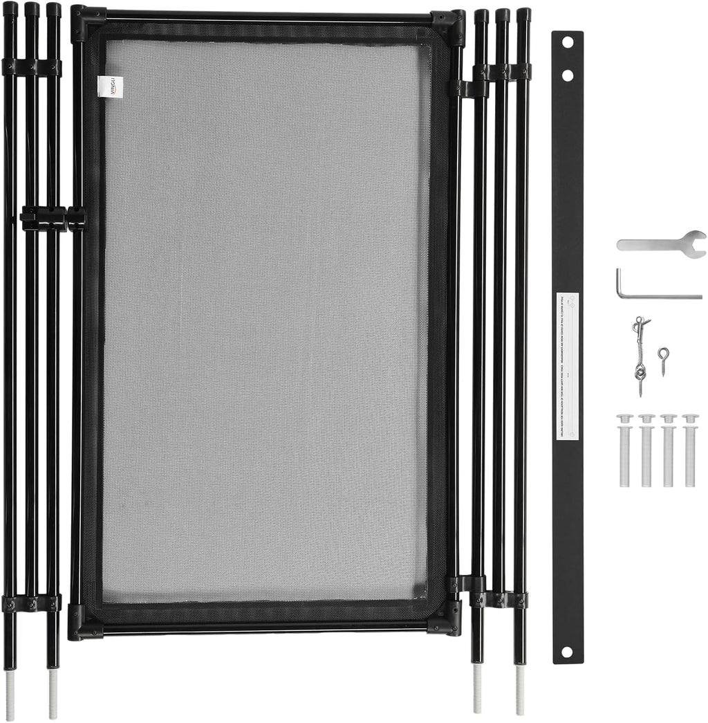 VINGLI Pool Fence Gate,5Ft x 2.5Ft Swimming Pool Fence in Ground Pool Safety Fencing (5FT × 2.5FT)