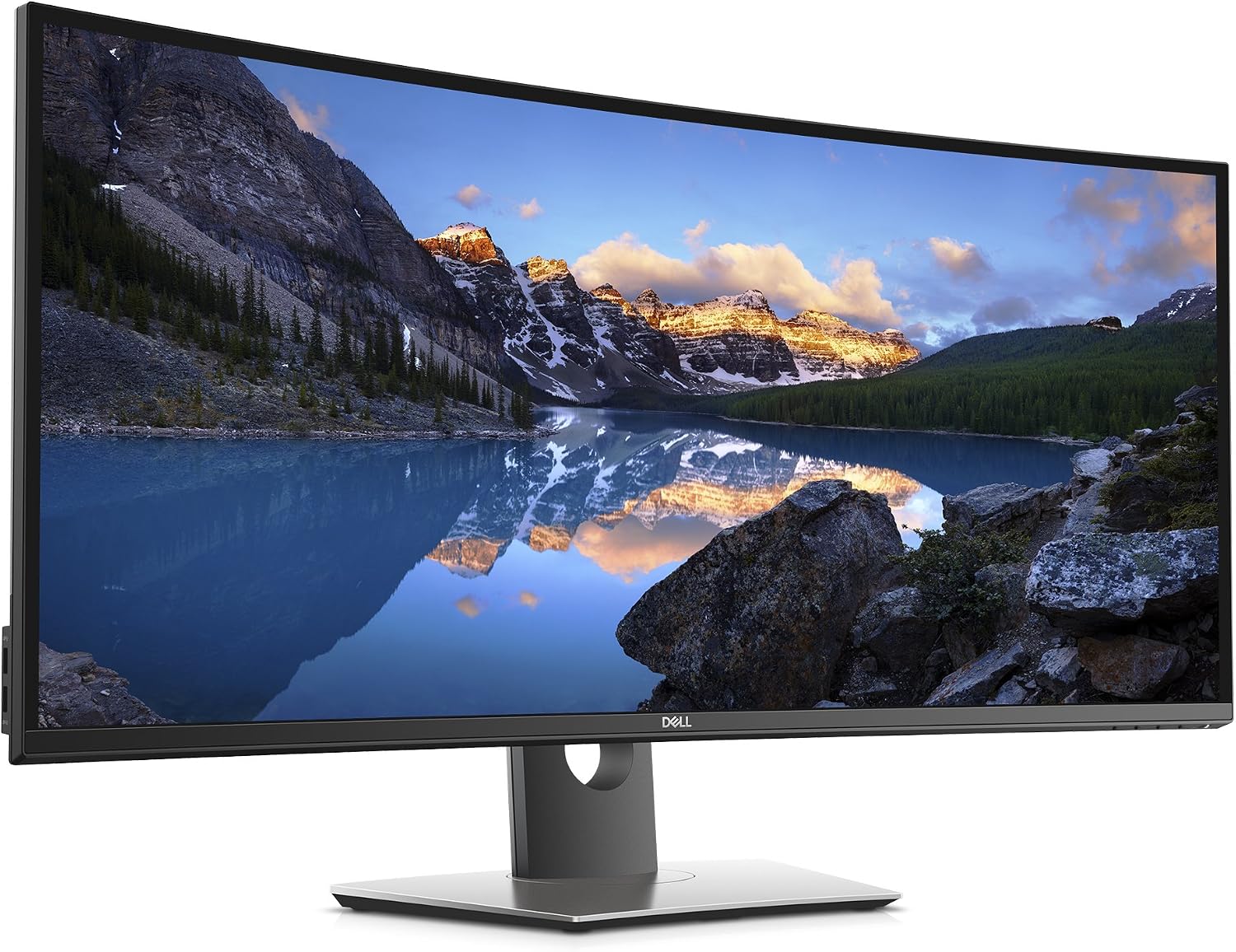 Dell U-Series 38' 4K UHD 1600p Ultra Wide Screen LED-Lit Monitor (U3818DW), Black