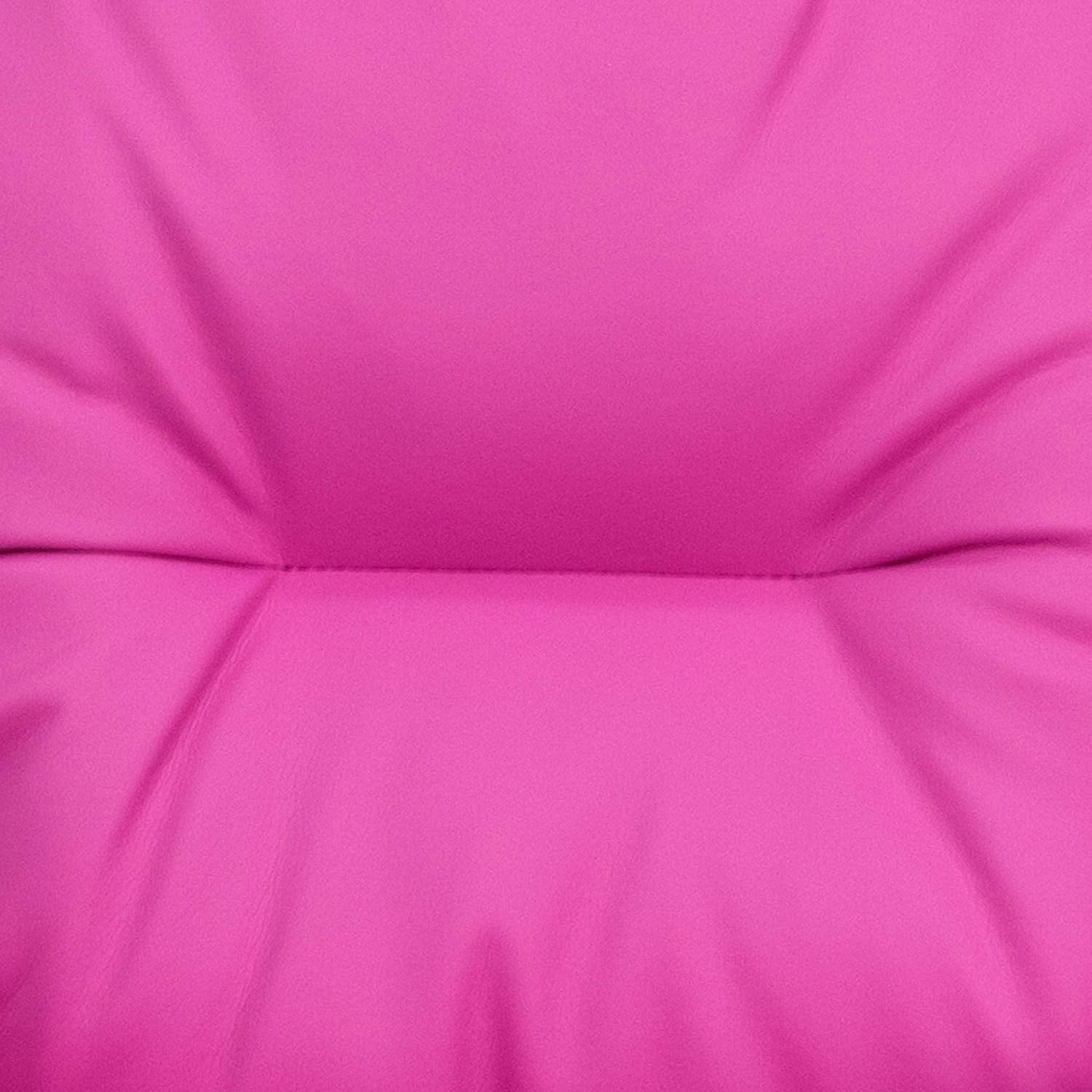 Flash Furniture Chandler Vinyl Kids Recliner with Cup Holder and Safety Recline, Contemporary Reclining Chair for Kids, Supports up to 90 lbs., Hot Pink