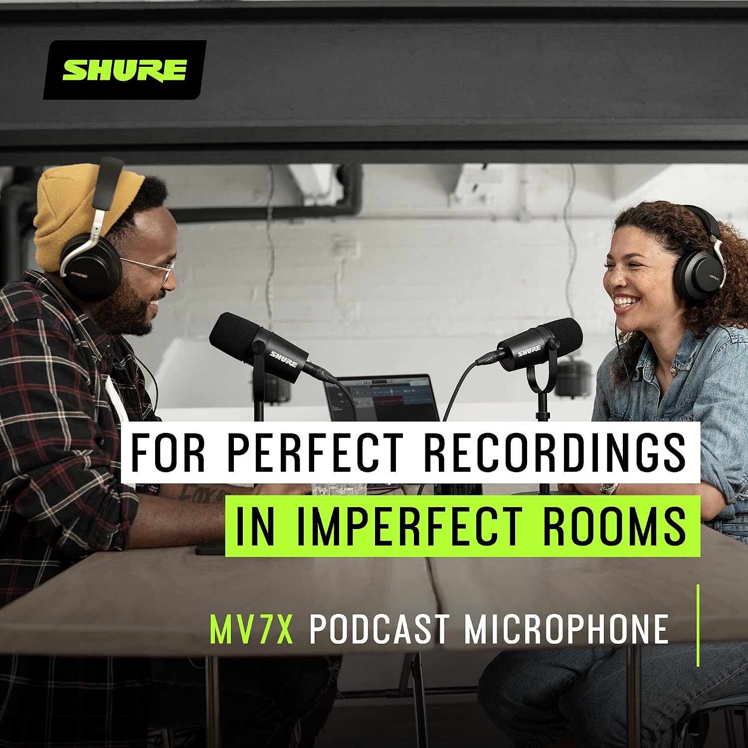 Acer 27' 1500R Curved 240Hz 1ms Gaming Monitor and Shure MV7X XLR Podcast Microphone with Voice Isolation Technology