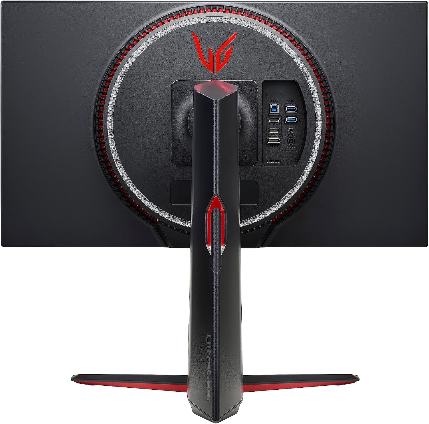 LG 27GP95R-B 27' Ultragear UHD (3840 x 2160) Nano IPS Gaming Monitor w/1ms Response Time & 144Hz Refresh Rate, NVIDIA G-SYNC Compatible & AMD FreeSync Pro, Adjustable Tilt, Height, Swivel & Pivot