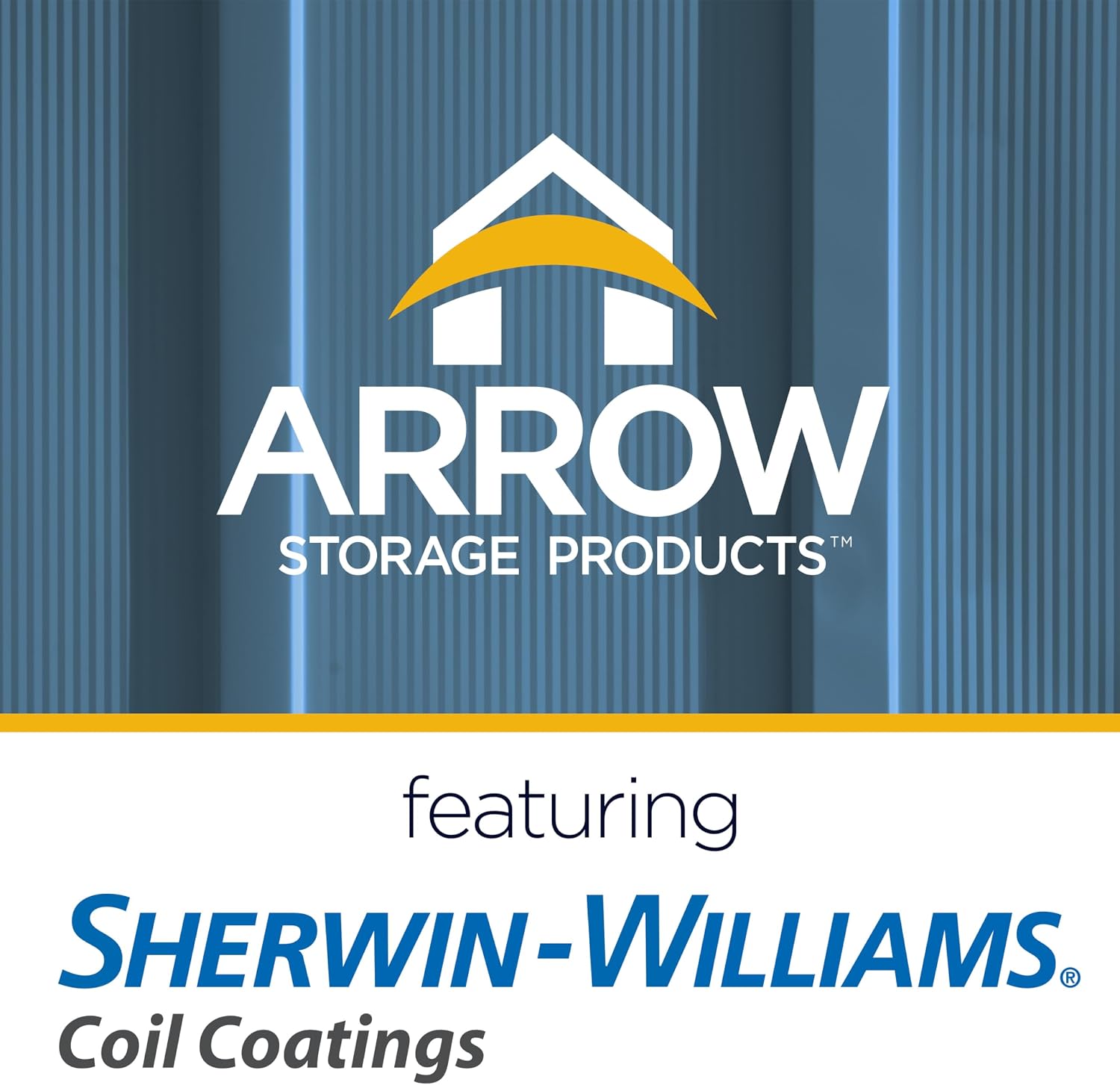 Arrow Classic Metal Shed, 12 x 12, Blue Grey