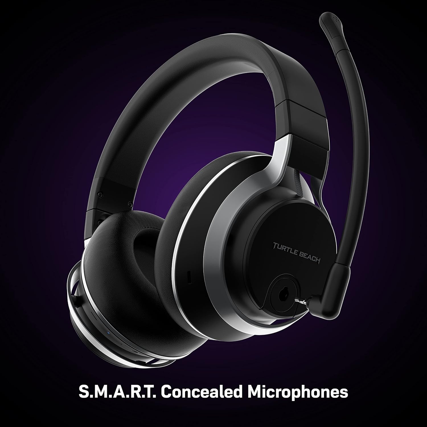 Turtle Beach Stealth Pro Multiplatform Wireless Noise-Cancelling Gaming Headset for PS5, PS4, Playstation, PC, Mac, Switch, & Mobile – 50mm Speakers, Bluetooth, Dual Batteries – Black (Renewed)