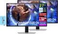 Samsung Odyssey OLED G6 27' QHD Gaming Monitor 360Hz Display with Anti-Glare, Flicker Free, VESA Mount (100mm), HDMI, Displayport & Dockztorm USB Port Expander, Silver Color (LS27DG602SNXZA) 2 Pack