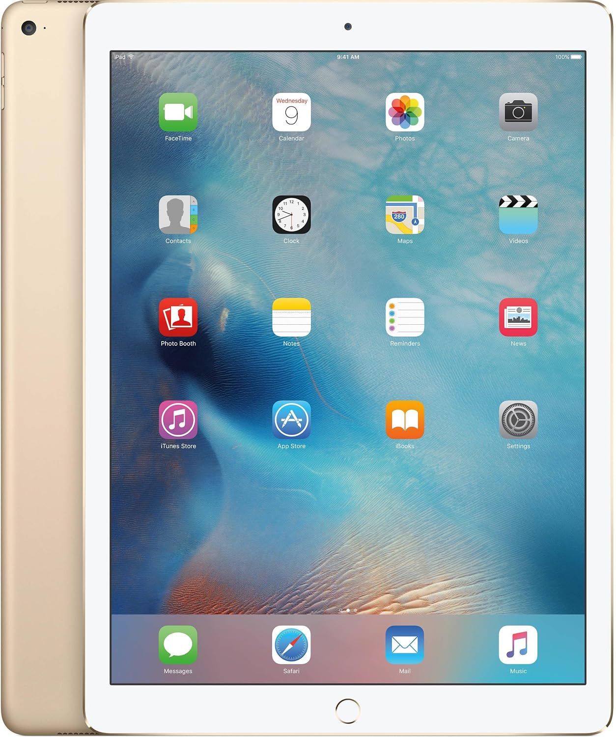 Apple iPad Pro (32GB, Wi-Fi, Gold) 12.9in Tablet (Renewed)