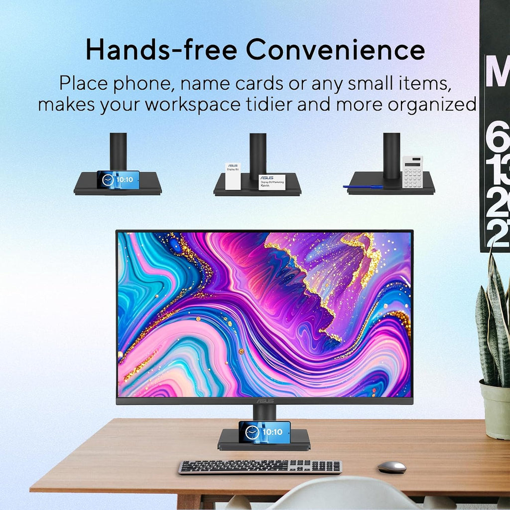 ASUS TUF 24' IPS Monitor, Full HD(1920x 1080), LED Display, 120Hz, 1ms, Adaptive-Sync, 99% sRGB, Anti-Glare M, VESA Mountable, Speakers, DisplayPort, HDMI, VGA, Ajustable Stand