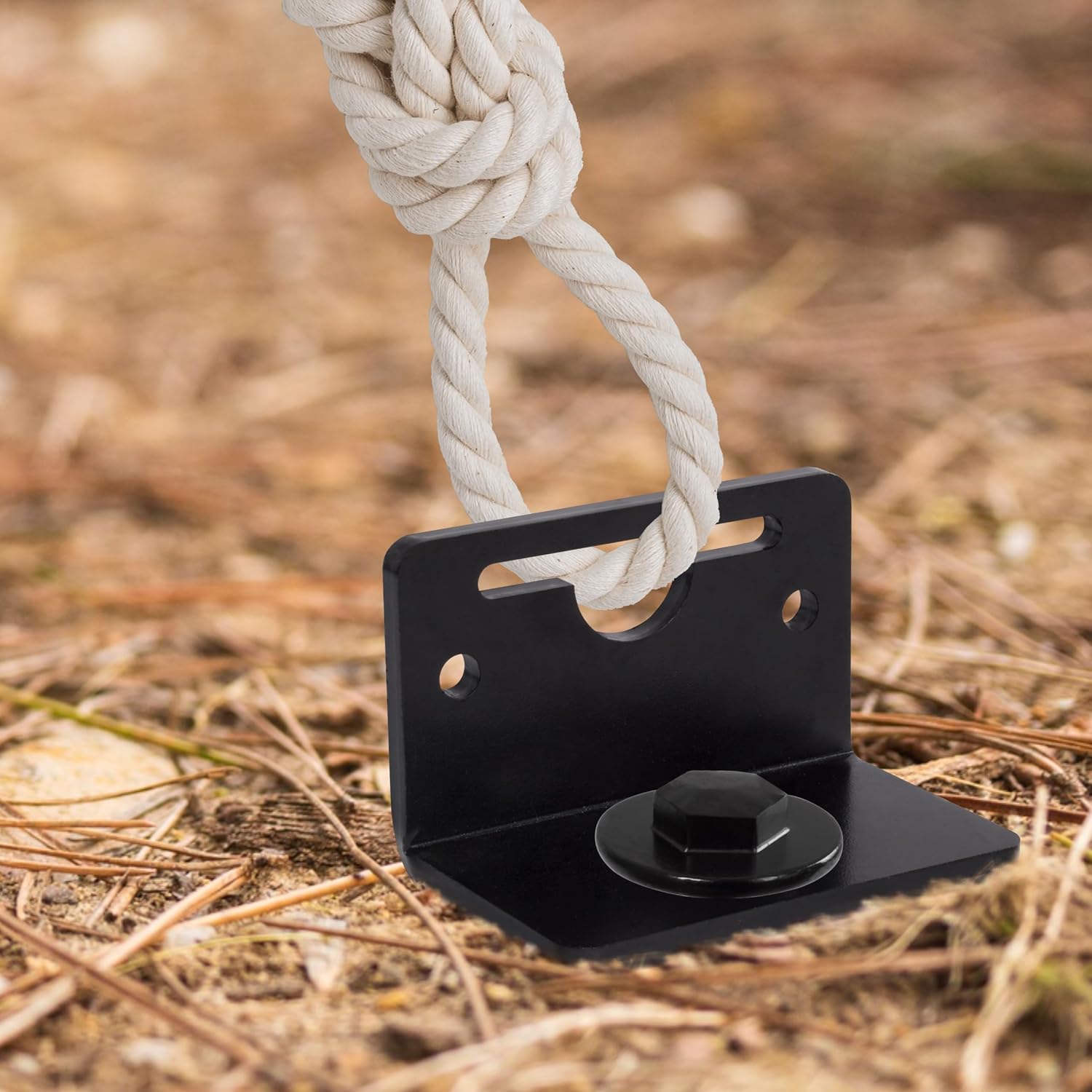 24' Mobile Home Anchors - Ground Anchor Screw in with Brackets and Adapter for Drill - Earth Anchors - Storage Shed and Swing Anchor Kits