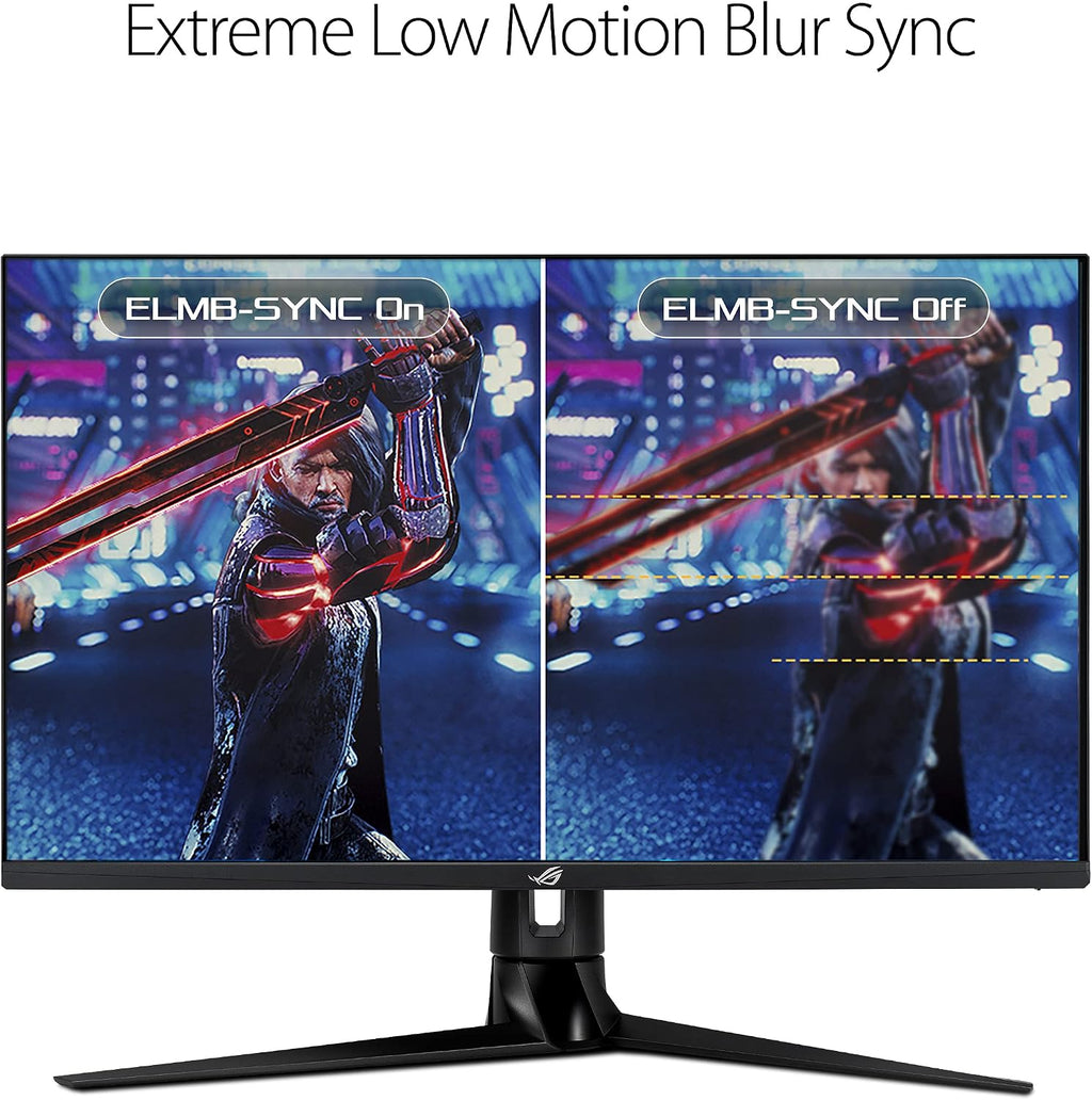 ASUS ROG Swift PG32UQ 32' 4K HDR 144Hz DSC HDMI 2.1 Gaming Monitor, UHD (3840 x 2160), IPS, 1ms, G-SYNC Compatible, Extreme Low Motion Blur Sync, Eye Care, DisplayPort, USB, DisplayHDR 600