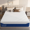 Queen Size Mattresses 12 Inch, Cooling Gel Infused Memory Foam Mattres in a Box, Used for Restless Sleepers and Deeper Rest, CertiPUR-US Certified & Fiberglass Free, Washable Cover