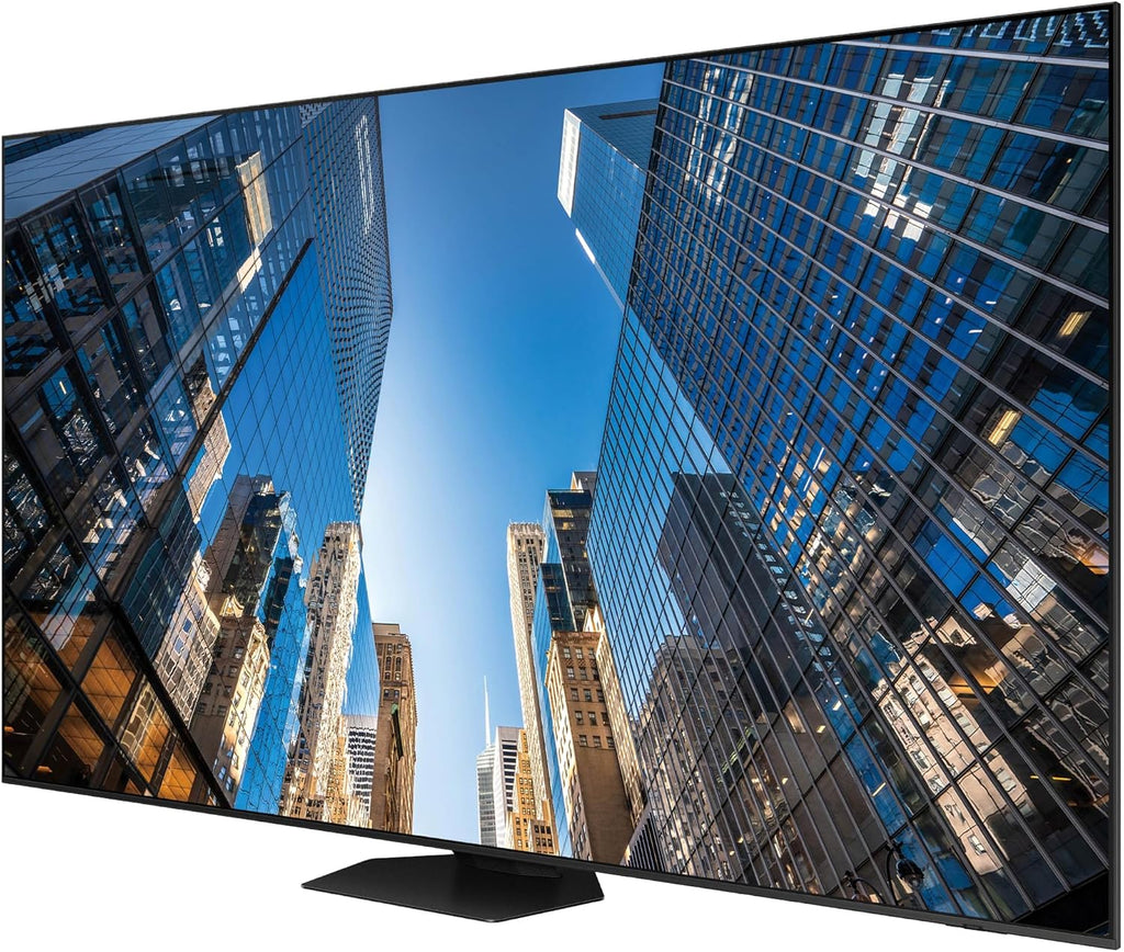 Samsung 98' Crystal UHD Signage QE98C Supersized LCD Display, Realistic Visuals and Vibrant Colors, Slim Design, Quantum Processor 4K, Upscaling Technology, LH98QECEDGCXGO