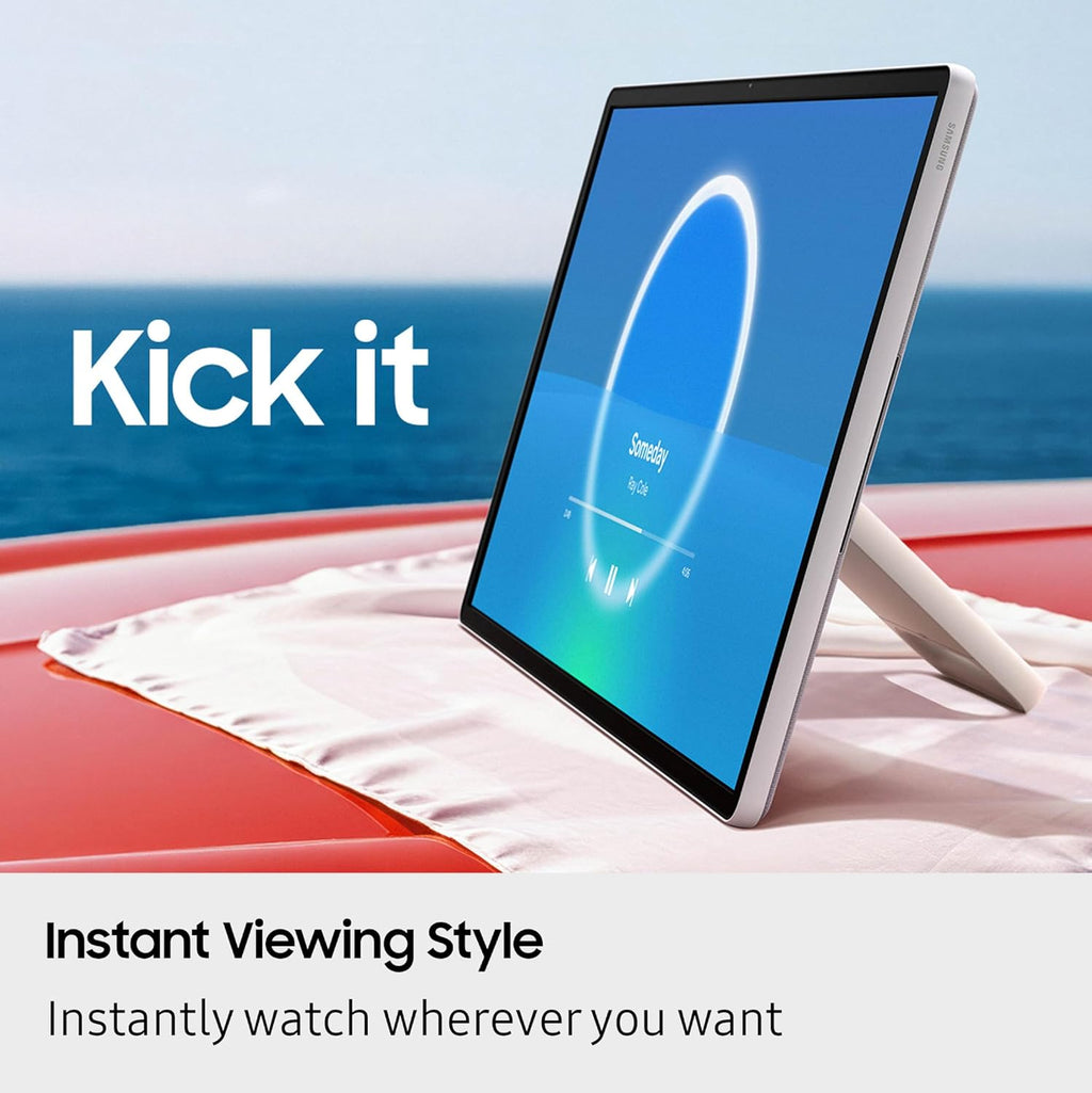 Samsung 27-inch Class QHD LSM7F The Movingstyle Portable Smart Touch Screen (2025 Model, UN27LSM7) Detachable and Rollable Style, Built-in Battery, NQ4 AI Gen2 Processor, Motion Xcelerator 120Hz