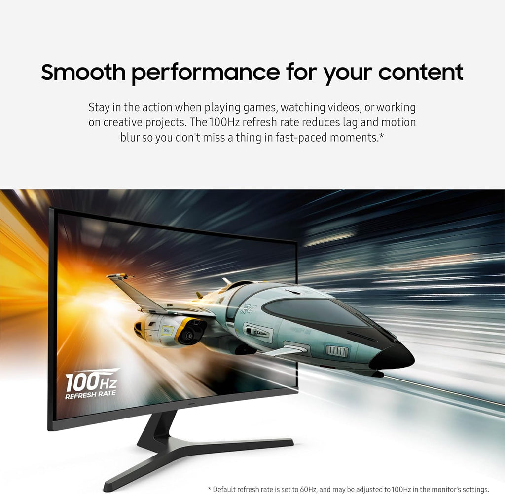 Samsung LS27D396GANXZA S39GD FHD 100Hz Curved 27' Monitor with PRO-X-2-LIGHTSPEED Headset, G915 Keyboard, and PRO-X-2-SUPERLIGHT Mouse (2025)