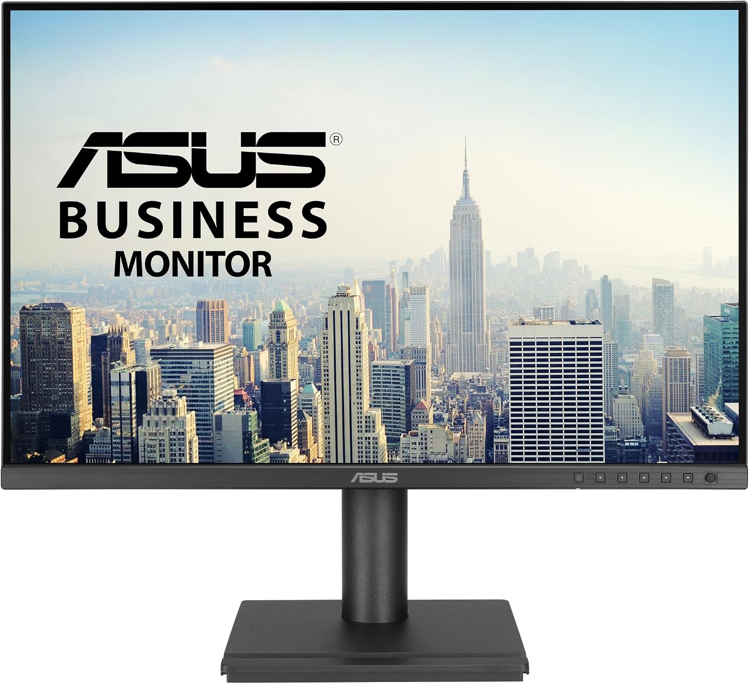 ASUS 24' Docking Monitor (BE248CFN) – WUXGA (1920x1200), IPS, 100Hz, Frameless, USB-C Docking, RJ45, Speakers, Height Adjustable, HDMI, Daisy-Chain, Eye Care, Wall Mountable, 3 yr Warranty