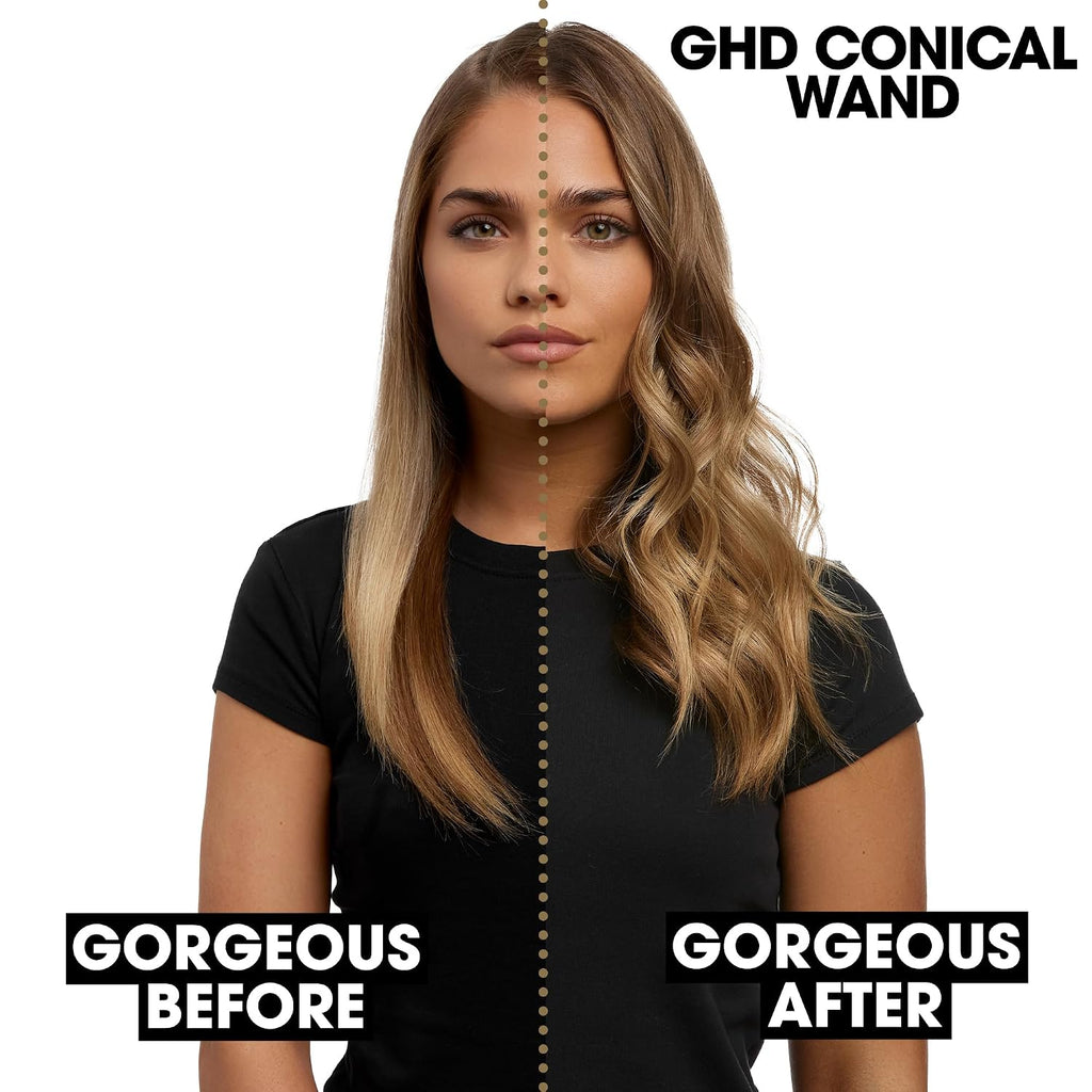 ghd Chronos Curve Curling Irons and Wands - Frizz-Free Curls with Responsive Technology & Automatic Sleep Mode