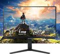Samsung 27' Odyssey G4 Gaming Monitor | 240Hz Refresh Rate, 1ms Response Time | FreeSync Premium, NVIDIA G-Sync Compatible | HDR 10, 400Nit | FHD IPS Ultrawide Game View & Ergonomic Stand | Black