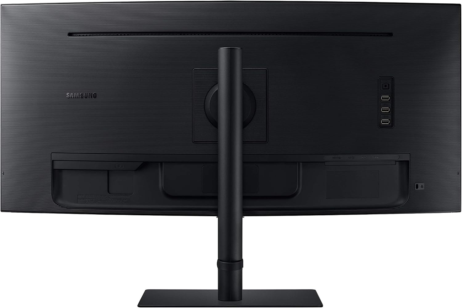 SAMSUNG 34' ViewFinity S65UA Series Ultrawide QHD Curved Monitor, HDR10, 100Hz, 350 nit, USB- C, Adjustable Stand, Intelligent Eye Care, LS34A650UBNXGO, Black
