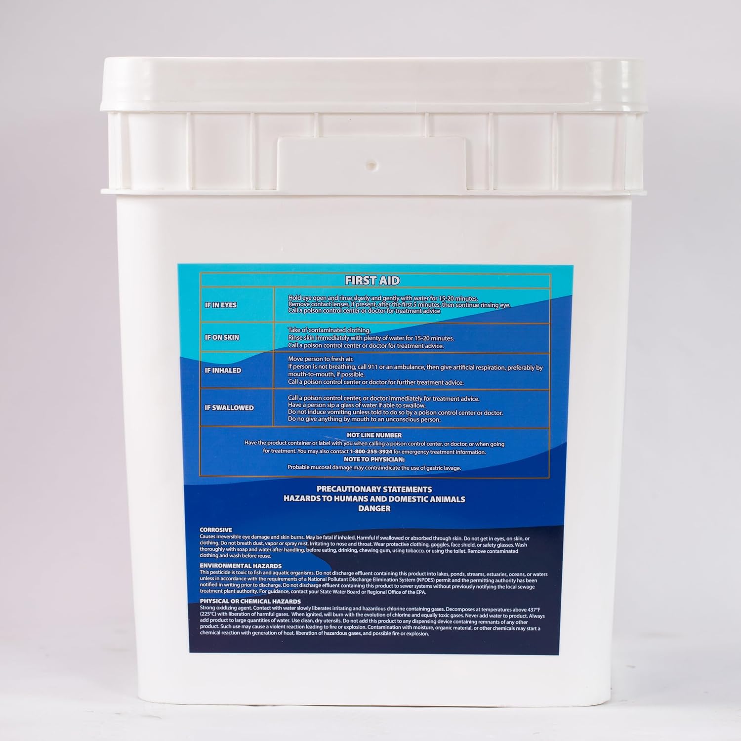 XtremeClear 45lbs Chlorine Tablets, 3' Swimming Pool & Spa Chlorine Tablets Long-Lasting, Slow Dissolving, Chlorine Tabs 3 Inch Tablets Bucket