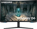 Samsung 32' Odyssey G65B QHD 240Hz 1ms (GTG) HDR 600 Gaming Hub 1000R Curved Gaming Monitor,Black (Renewed)