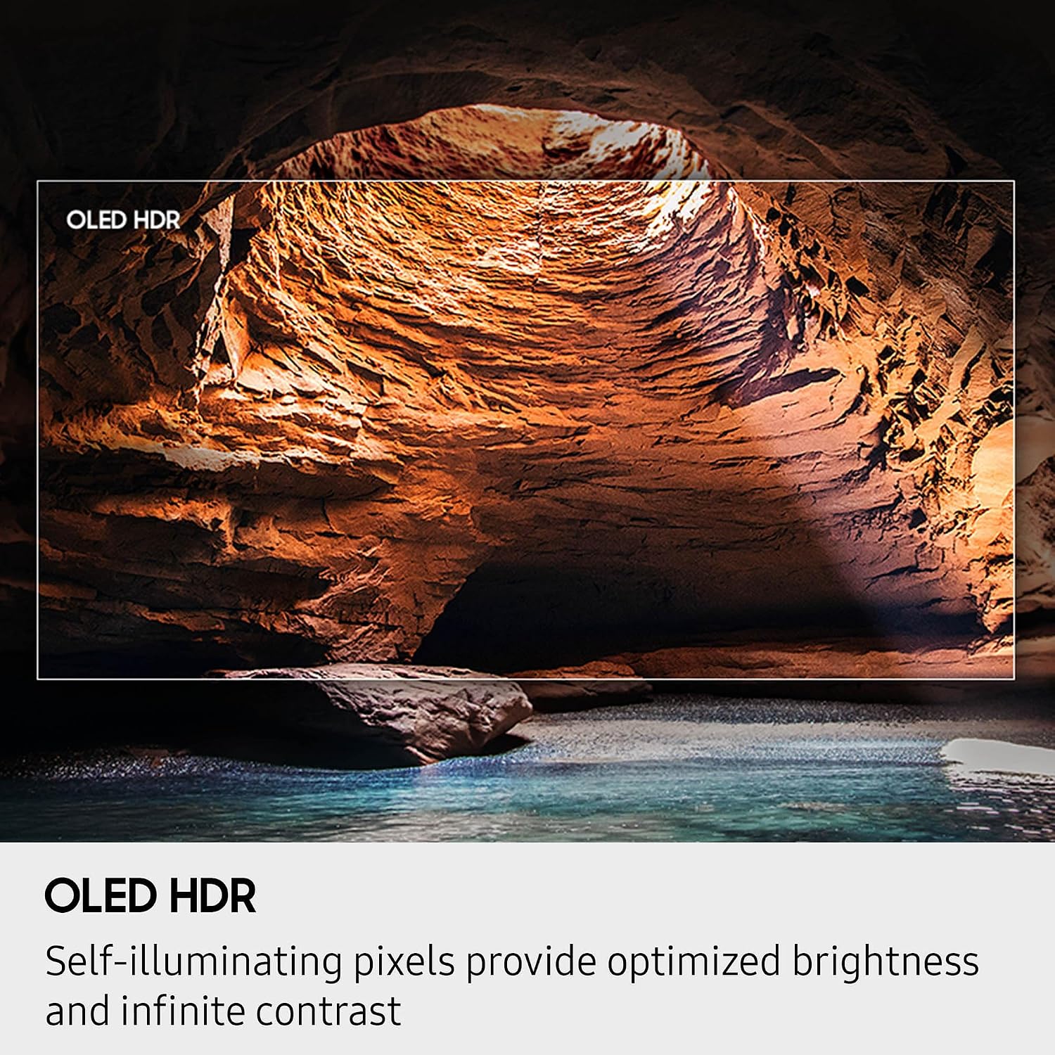SAMSUNG QN55S85FAFXZA 55 Inch OLED HDR 4K Smart TV with Q-Symphony Pro and 2 Year Amber Protection Plan (2025)