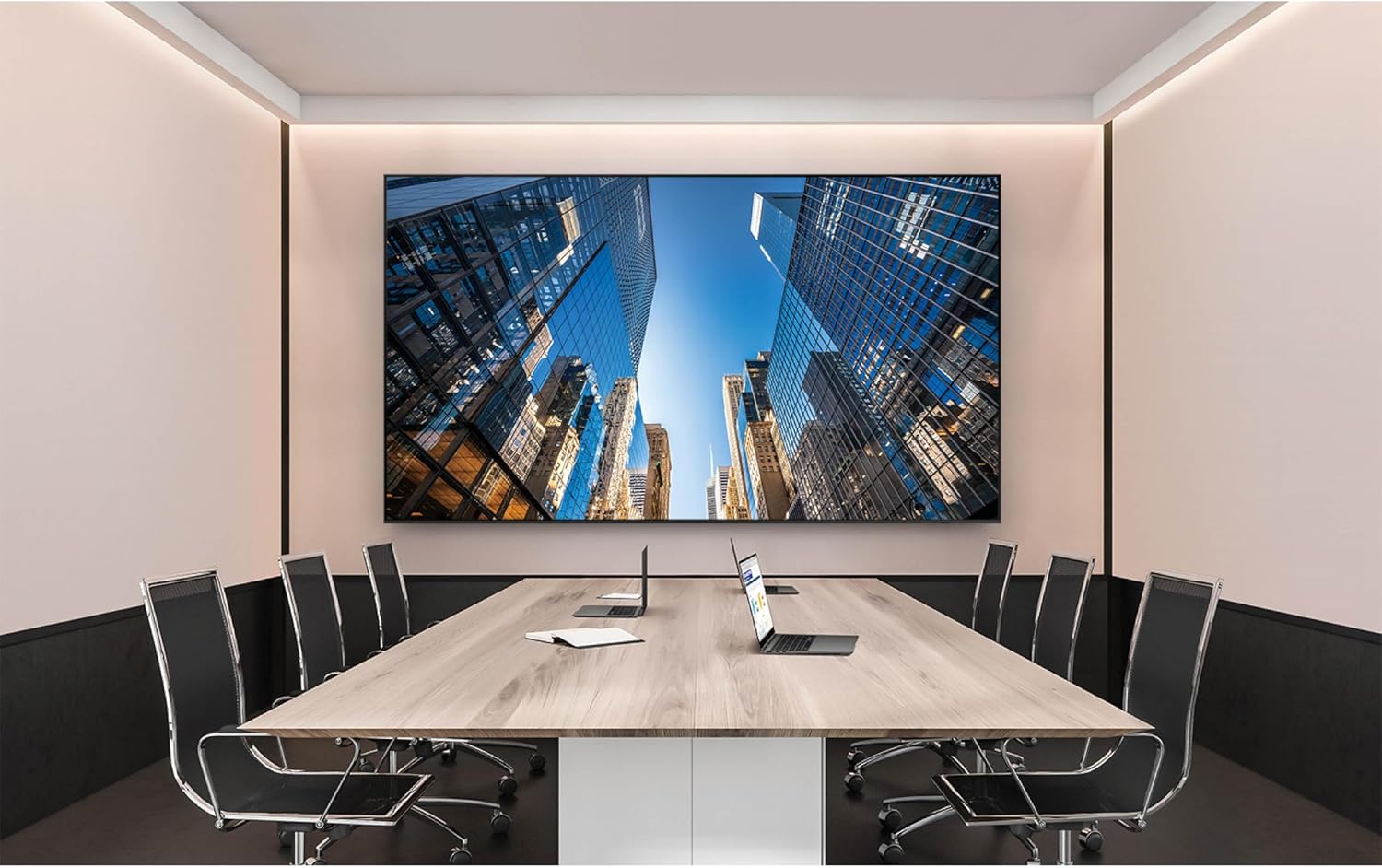 Samsung 98' Crystal UHD Signage QE98C Supersized LCD Display, Realistic Visuals and Vibrant Colors, Slim Design, Quantum Processor 4K, Upscaling Technology, LH98QECEDGCXGO