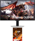 Samsung 32DG8 32 Inch Odyssey G80SD 4k UHD Smart Gaming Monitor with 1 Year Amber Protection Extension (2024)