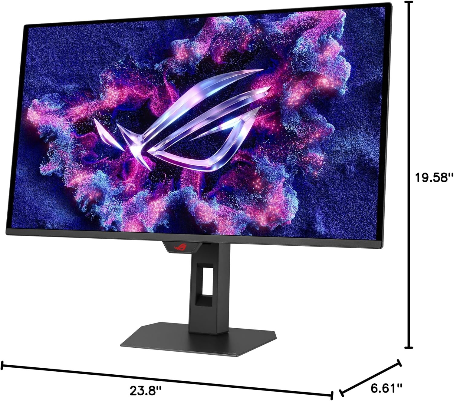 ASUS ROG Strix XG27AQDPG QD-OLED, Gaming-Monitor - (67.2 cm (26.5 Zoll), Schwarz, QHD, USB-Hub, HDR, VRR, 500Hz Panel) [Energieklasse F] (90LM0C50-B01971)