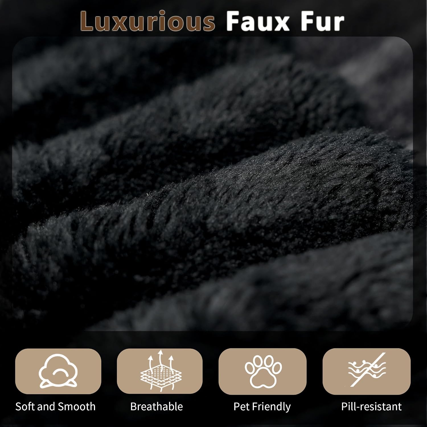 80' Oversized Double Lounge Chaise,Cloud Plush Sofa Bed,Upholstered Boneless Cloud Sofa Deep Seat,No Assembly Required,Modern Corduroy Sleeper Loveseat Chair for Living Room Bedroom Reading,Black