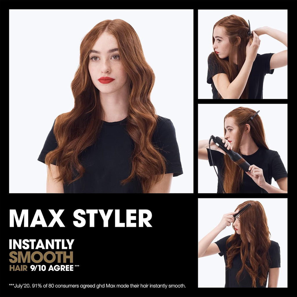 ghd Gold ― 1' Flat Iron Hair Straightener | Professional Ceramic Hair Straightening Styling Tool for Stronger Hair & More Color Protection