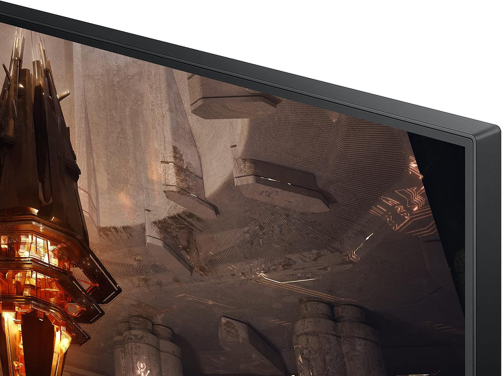 SAMSUNG Odyssey G70B Series 32-Inch 4K UHD Gaming Monitor, IPS Panel, 144Hz, 1ms, HDR 400, G-Sync and FreeSync Premium Pro Compatible, Ultrawide Game View (LS32BG702ENXGO)