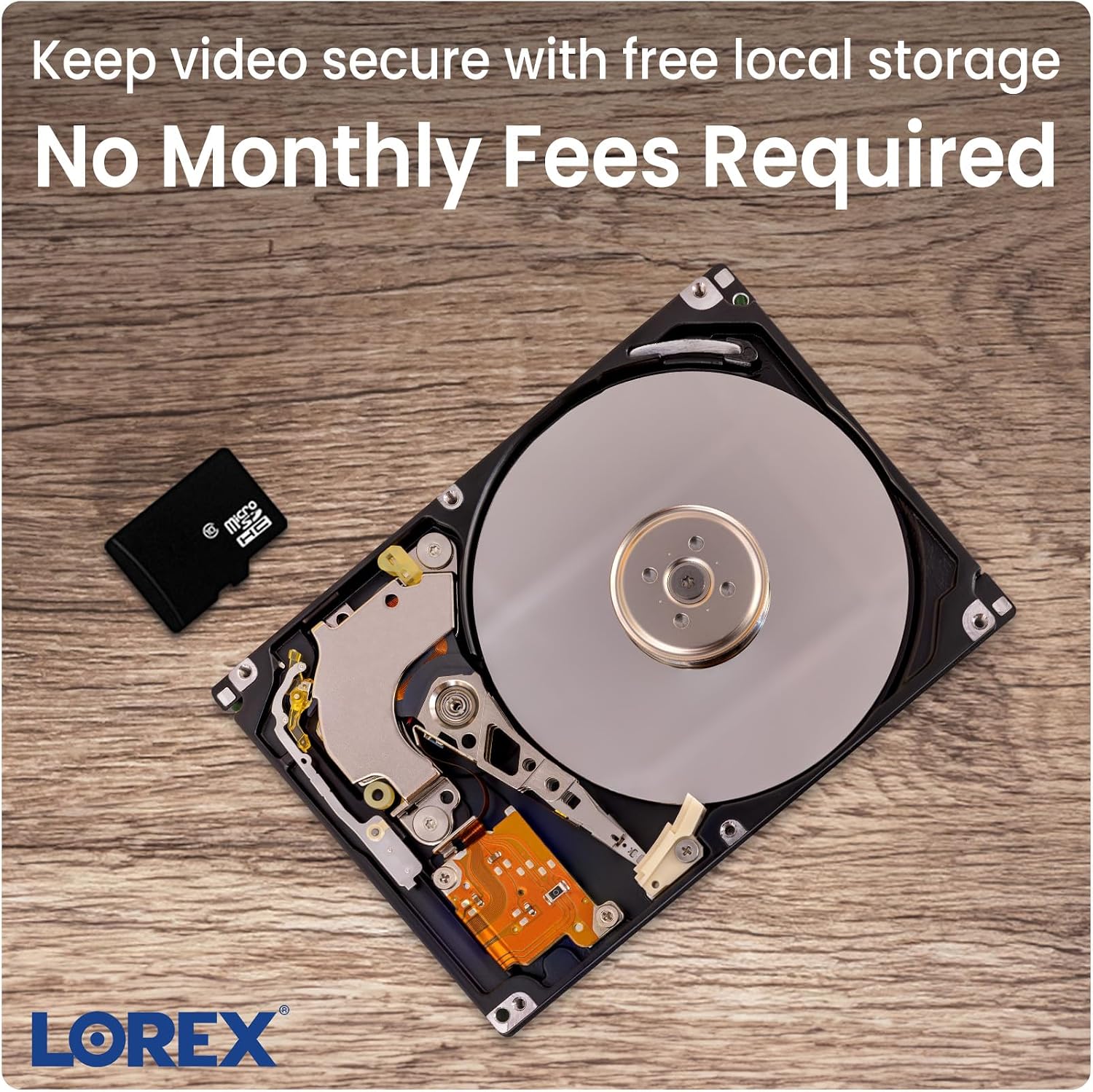 Lorex Fusion 4K 8MP 16 Camera Capable (Wired or Fusion Wi-FI) 2TB NVR System w/ 4 IP Dual Lens Cameras, Security Lighting, Motion Detection, Panoramic View, Color Night Vision, 2-Way Talk (6 Cam)