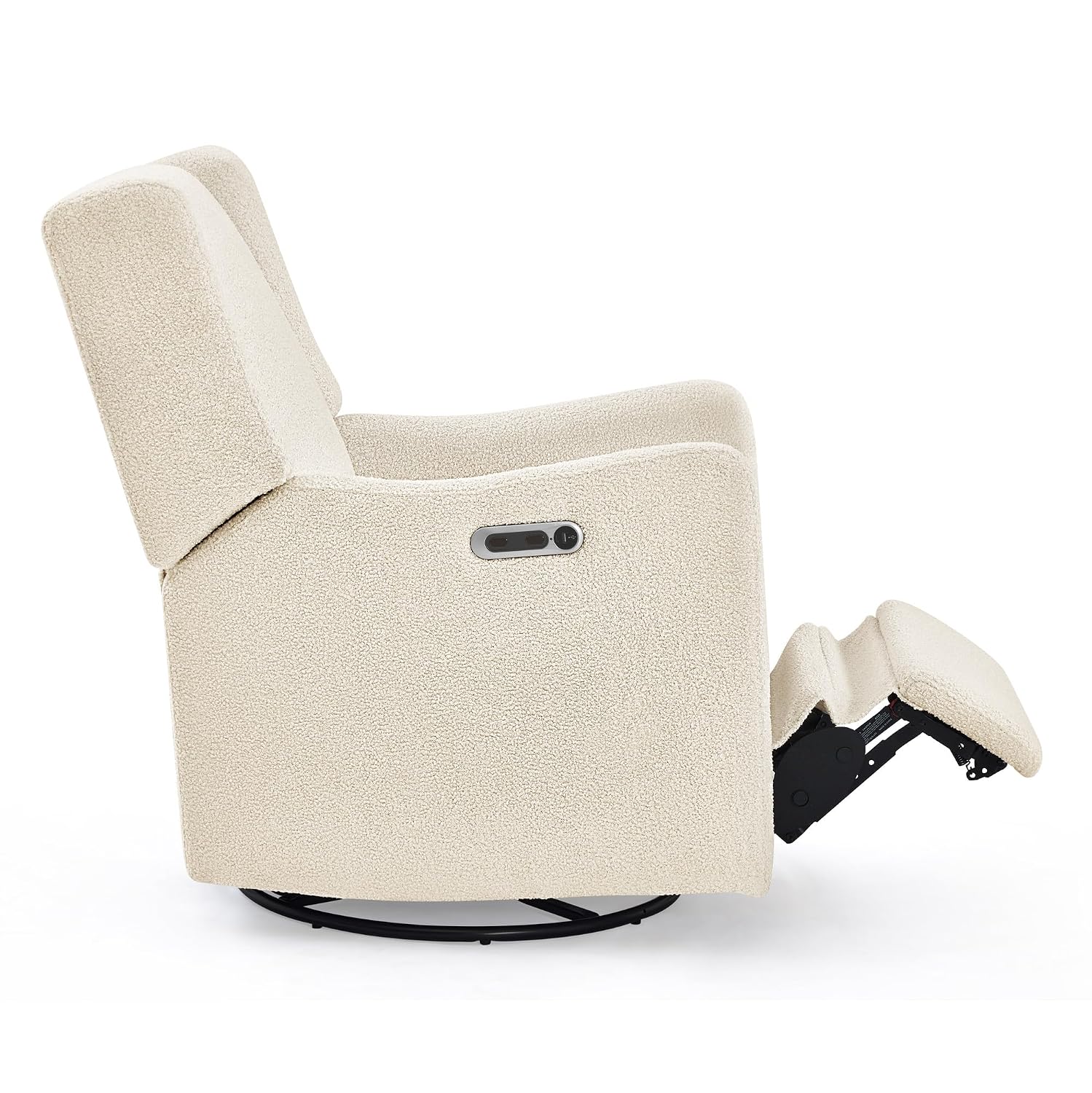 Delta Children Mercer Electronic Power Recliner and Swivel Glider with USB-A and Type-C Ports - Greenguard Gold Certified - Stain-Resistant Performance Fabric is Oeko-TEX Standard 100 Certified, Shell