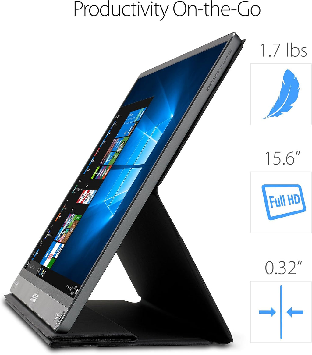 ASUS ZenScreen MB16AC 15.6-Inch Full HD IPS Monitor (Renewed)