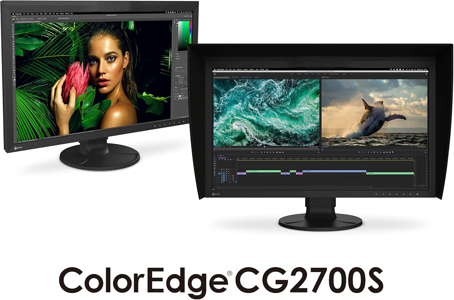 EIZO ColorEdge CG2700S-BK 27' Class WQHD LCD Monitor - 16:9 - Black