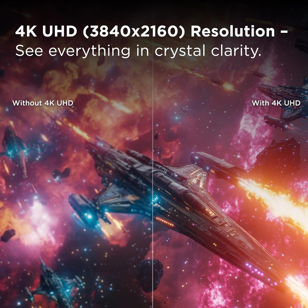 TCL 32' R84 Series 4K UHD HDR QD-Mini LED Gaming Monitor (32R84, 2025 Model) Halo Control System, 165Hz Refresh Rate, LD1400 Precise Dimming, HDR1400 Brightness, 1ms, AMD FreeSync, NVIDIA G-SYNC