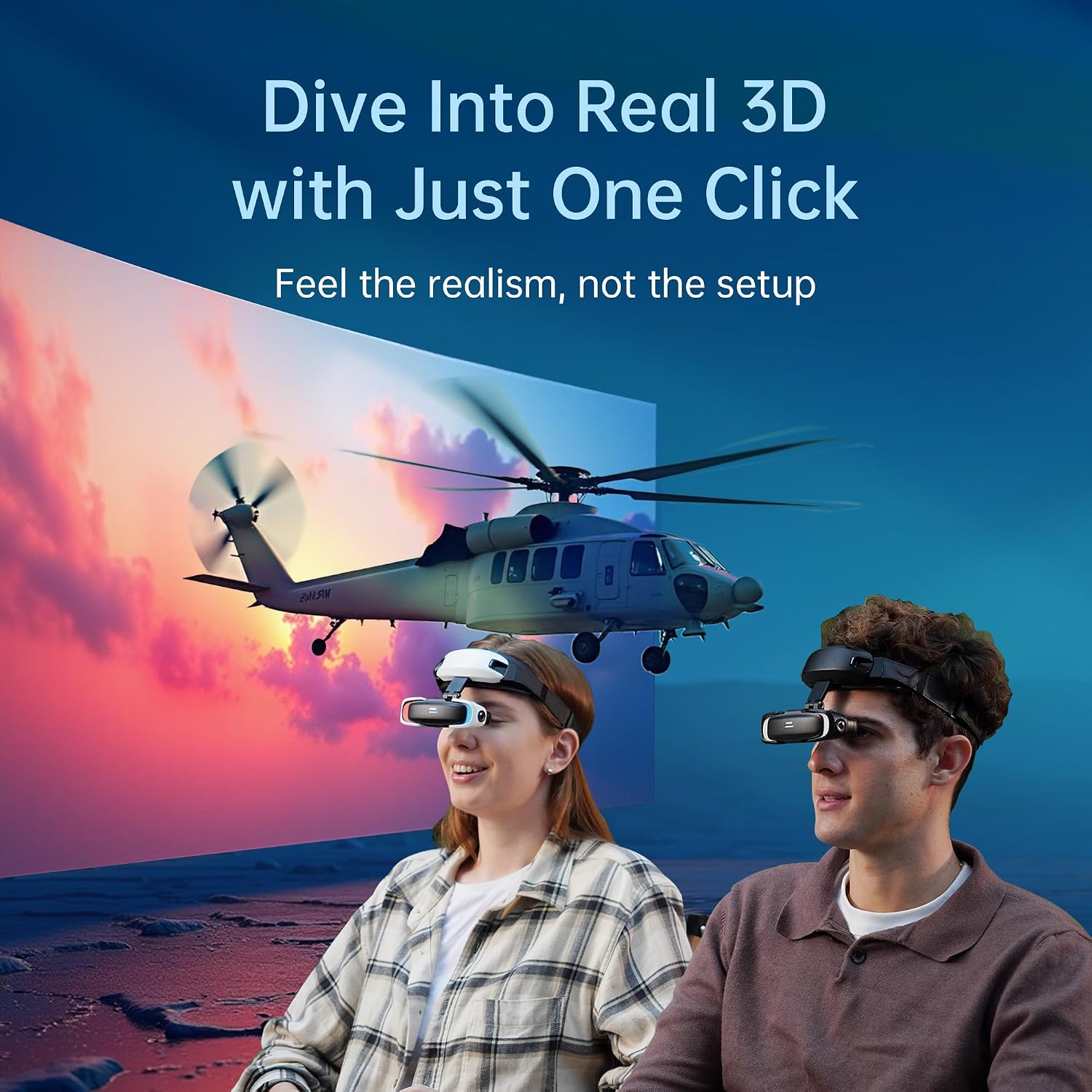 GOOVIS Art XR Head Mounted Display with D4H1 Media Player – 110'' FHD Micro-OLED Video Display, Lightweight & Compact, Unobstructed Vision, Works with PC/iPhone16/Android/Gaming Handhelds (Black)