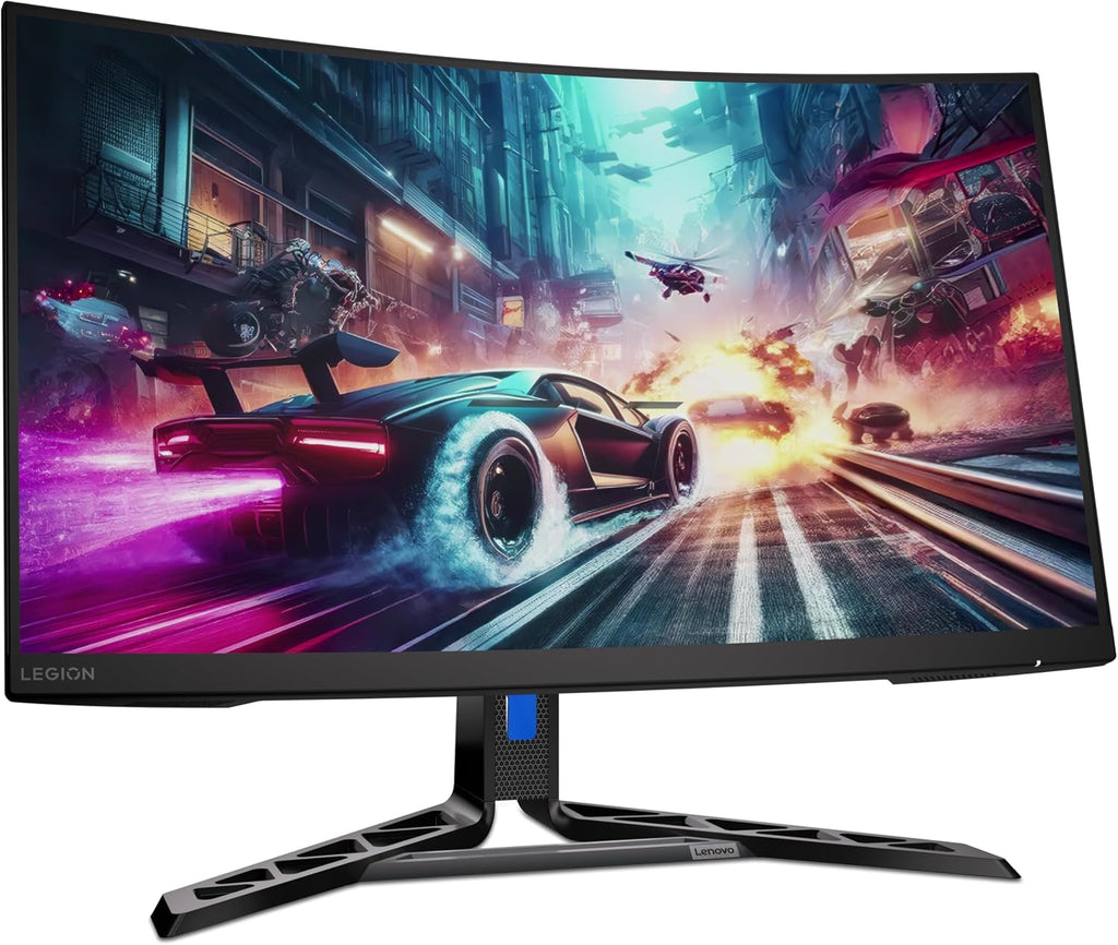 Lenovo Legion-R32qc-30 | 32' (81.2cm) QHD 180Hz Curved Gaming Monitor | 0.5ms, AMD FreeSync, 99% sRGB, 3Wx2Speaker, 2xHDMI 2.1 TMDS, 1xDP 1.4| Tilt, Swivel, Pivot, Height Adjust | Black | 67C8GAC1IN