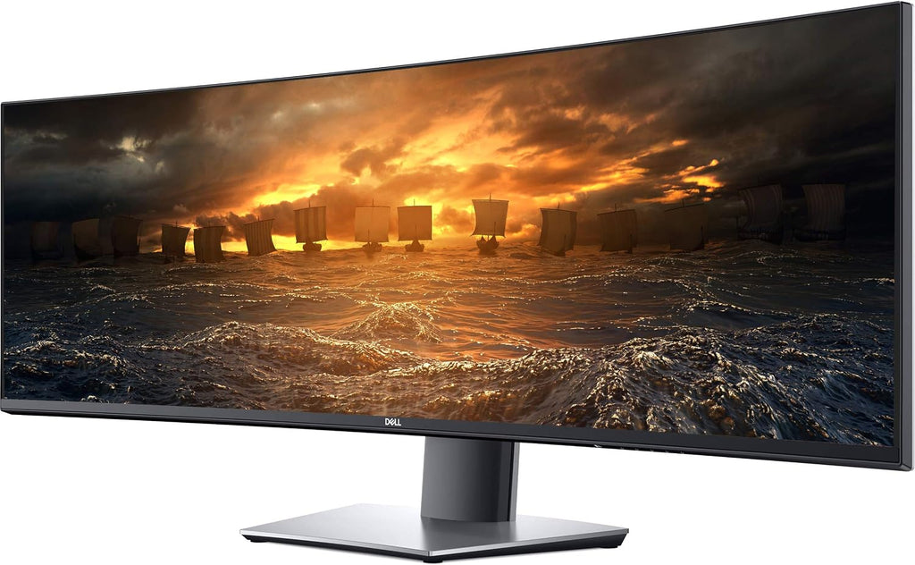 Dell U4919DW UltraSharp 49-inch LED Backlit Curved Gaming Monitor with IPS, Vesa Compatible, Anti-Glare, Tilt, Swivel (HDMI, USB 3.0, USB-C, DisplayPort)
