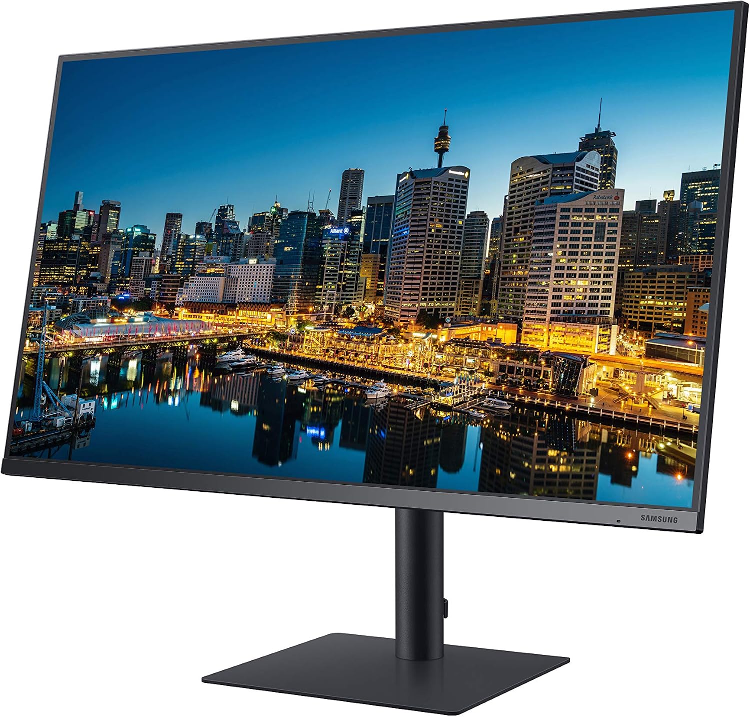 Samsung TU872 Series 32-Inch Viewfinity 4K UHD (3840x2160) Computer Monitor, Thunderbolt 3 Daisy Chain, HDMI, Display Port, Height Adjustable Stand, 3 Yr WRNTY (LF32TU872VNXGO)