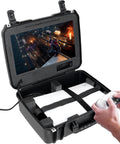 Case Club Gaming Station to fit PS5 Slim - Portable Travel Case with Built-in Monitor