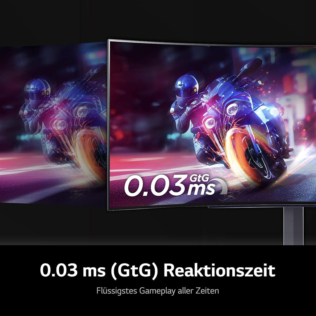 LG 45GR95QE 45-Inch Ultragear 1440p 240 Hz OLED Curved Gaming Monitor with AMD FreeSync Premium and 0.03ms Response Time (Black)