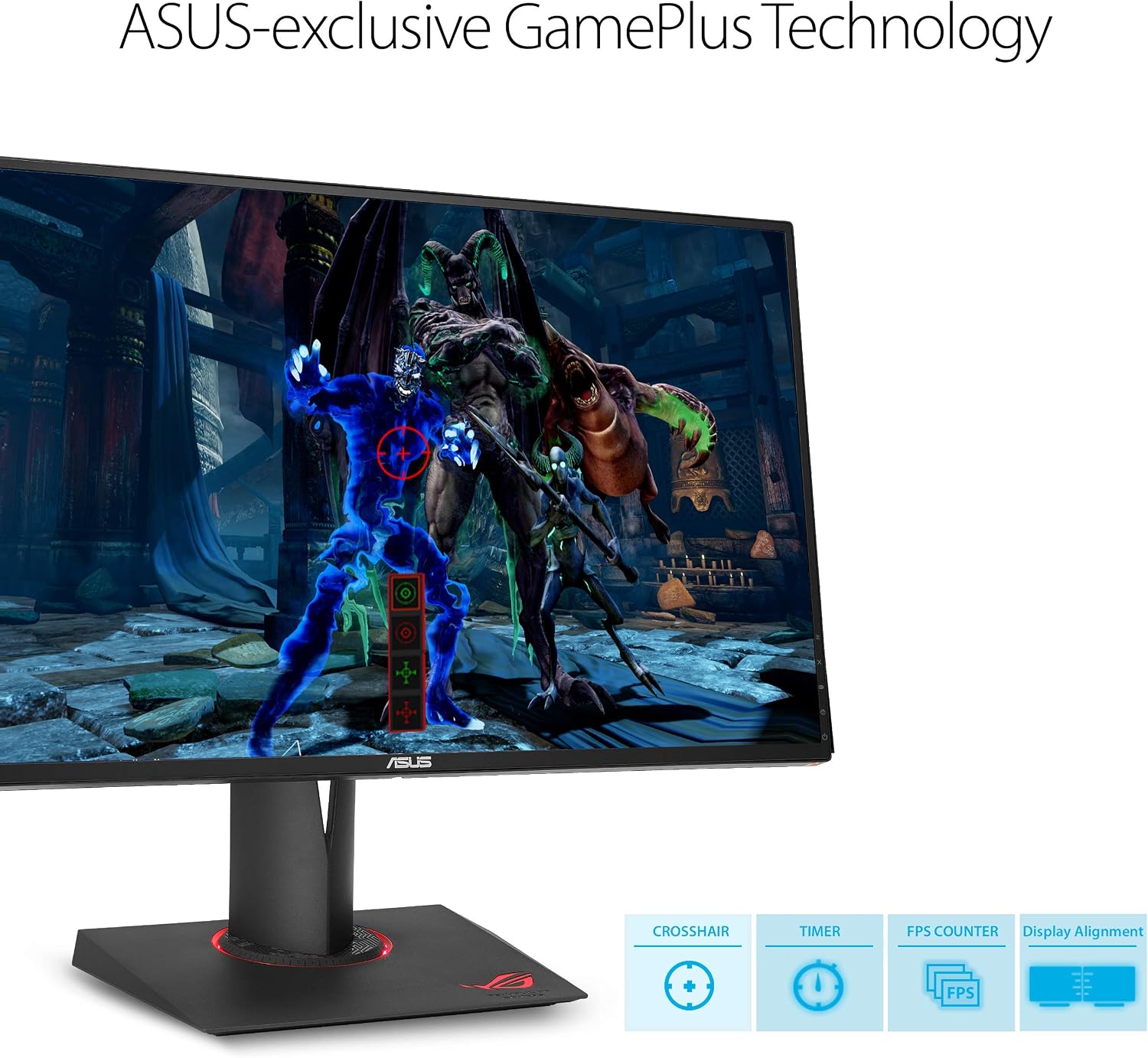 ASUS ROG Swift 27' 1440P Gaming Monitor (PG279QZ) - QHD (2560 x 1440) IPS, 165Hz, G-SYNC, Eye Care, DisplayPort, HDMI, Tilt, Swivel, Pivot, Height Adjustable