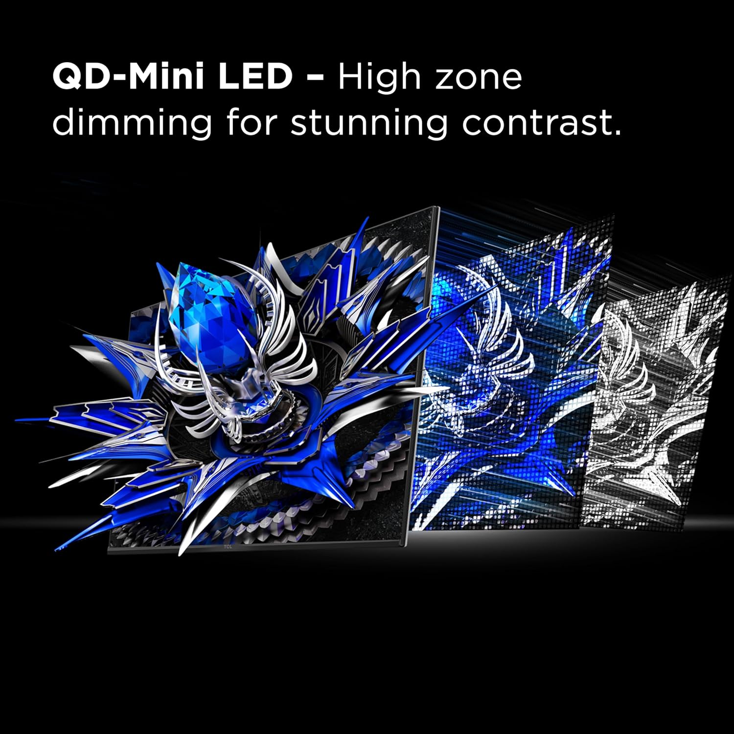 TCL 32' R84 Series 4K UHD HDR QD-Mini LED Gaming Monitor (32R84, 2025 Model) Halo Control System, 165Hz Refresh Rate, LD1400 Precise Dimming, HDR1400 Brightness, 1ms, AMD FreeSync, NVIDIA G-SYNC