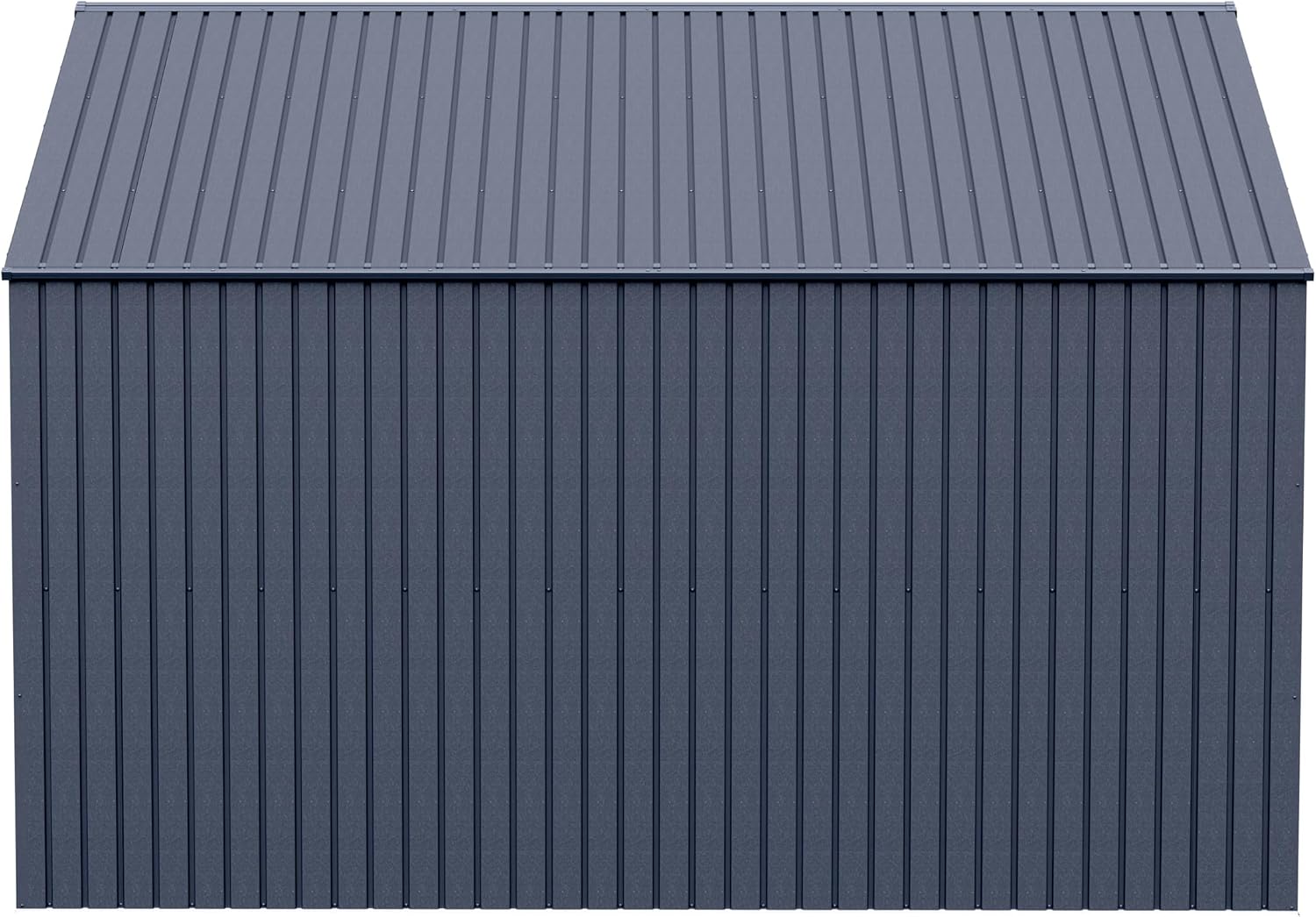 Arrow Shed Elite 12' x 12' Tall Outdoor Steel Storage Shed with High Gable and Lockable Doors Storage Building, Anthracite