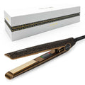 Corioliss C1 Flat Iron Hair Straightener Professional Titanium Plates Temperature Control Travel Case (Leopard Gold Soft Touch)