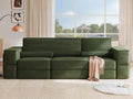 YITAHOME 103' Convertible Sofa, Corduroy Cloud Sectional Couch, Boneless Couch Sofa Bed with Deep Seat & Tall Pillows, Sectional Couches for Living Room