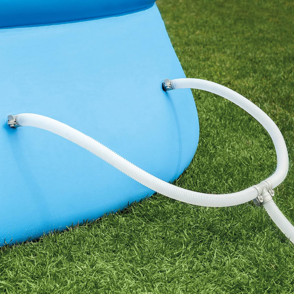 Intex 28117EH Easy Set Inflatable Swimming Pool Set: 10ft x 24in – Includes 330 GPH Cartridge Filter Pump – Puncture-Resistant Material – 813 Gallon Capacity – 18in Water Depth
