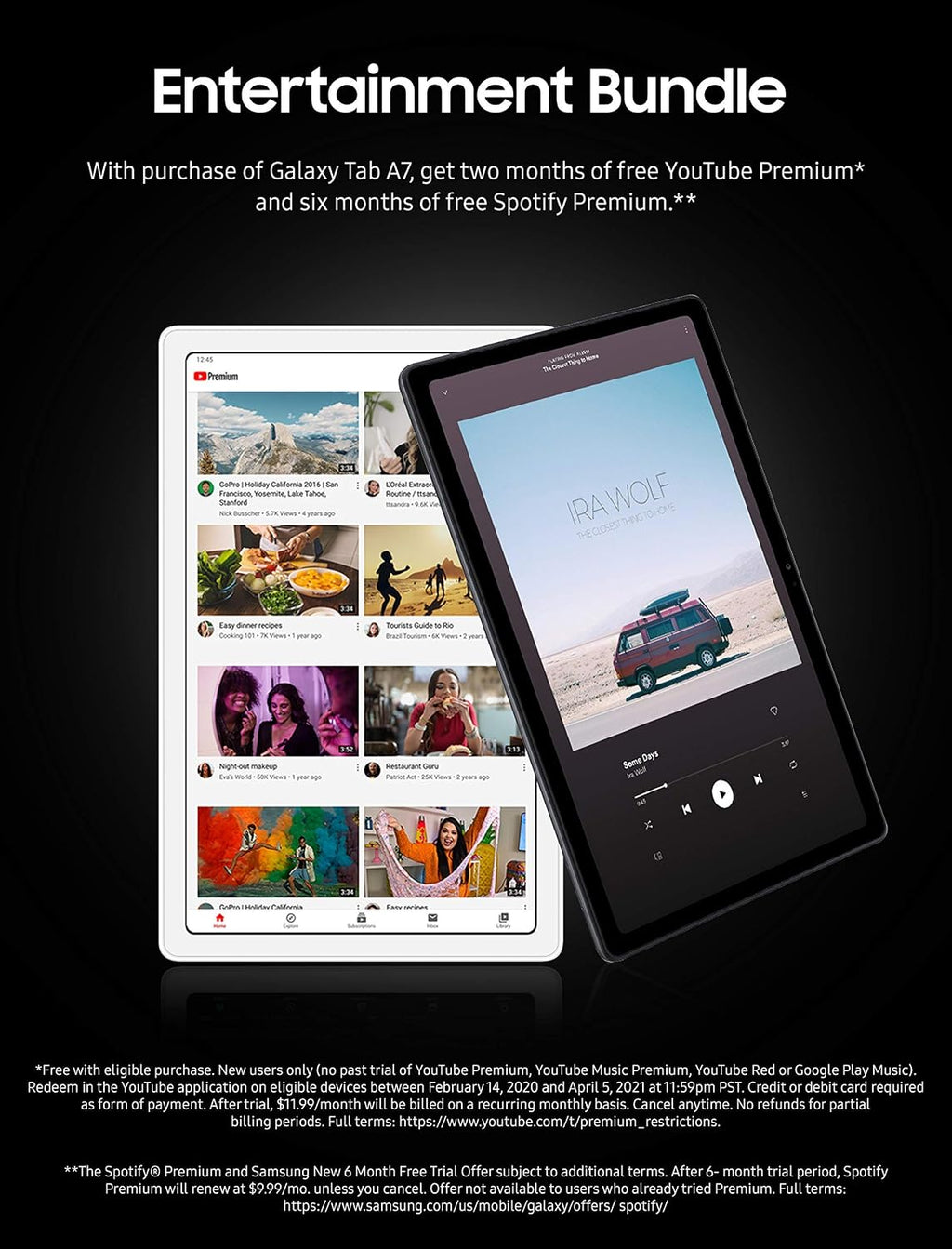 SAMSUNG Galaxy Tab A7 10.4 Wi-Fi 64GB Silver (SM-T500NZSEXAR) (Renewed)