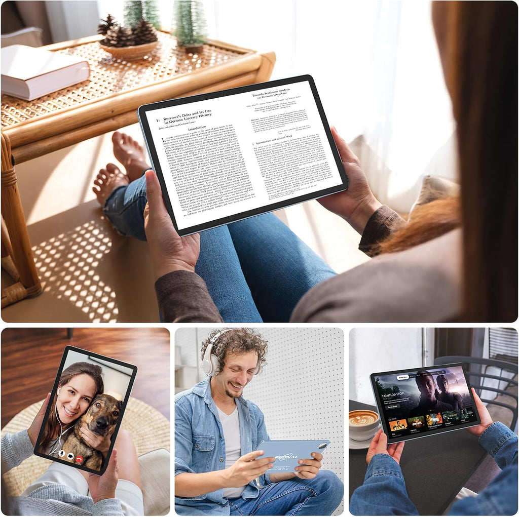 Tablet 11 inch Android 16 Tablet, 2026 Latest Update 128GB ROM 20GB RAM, 4G LTE Tablets, 5G WiFi+Cellular, Octa-Core MTK8786, 13+8 MP Rear and Front Camera,Incell FHD Screen, T-Mobile SIM Card Support