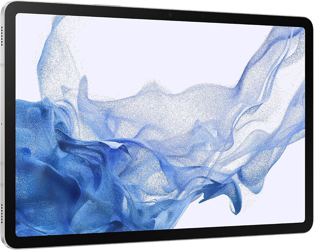 Samsung Galaxy Tab S8 Android Tablet, 11' LCD Screen, 128GB Storage, Qualcomm Snapdragon, S Pen Included, All-Day Battery Ultra Wide Camera, DeX Productivity, Silver (Renewed)