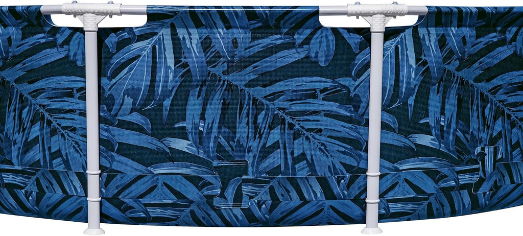 Bestway: Steel Pro MAX - Round Swimming Pool Set - 12' x 30' Tropical - Above Ground, Tritech Construction, Filter Pump, Steel Frame, Click-Assembly